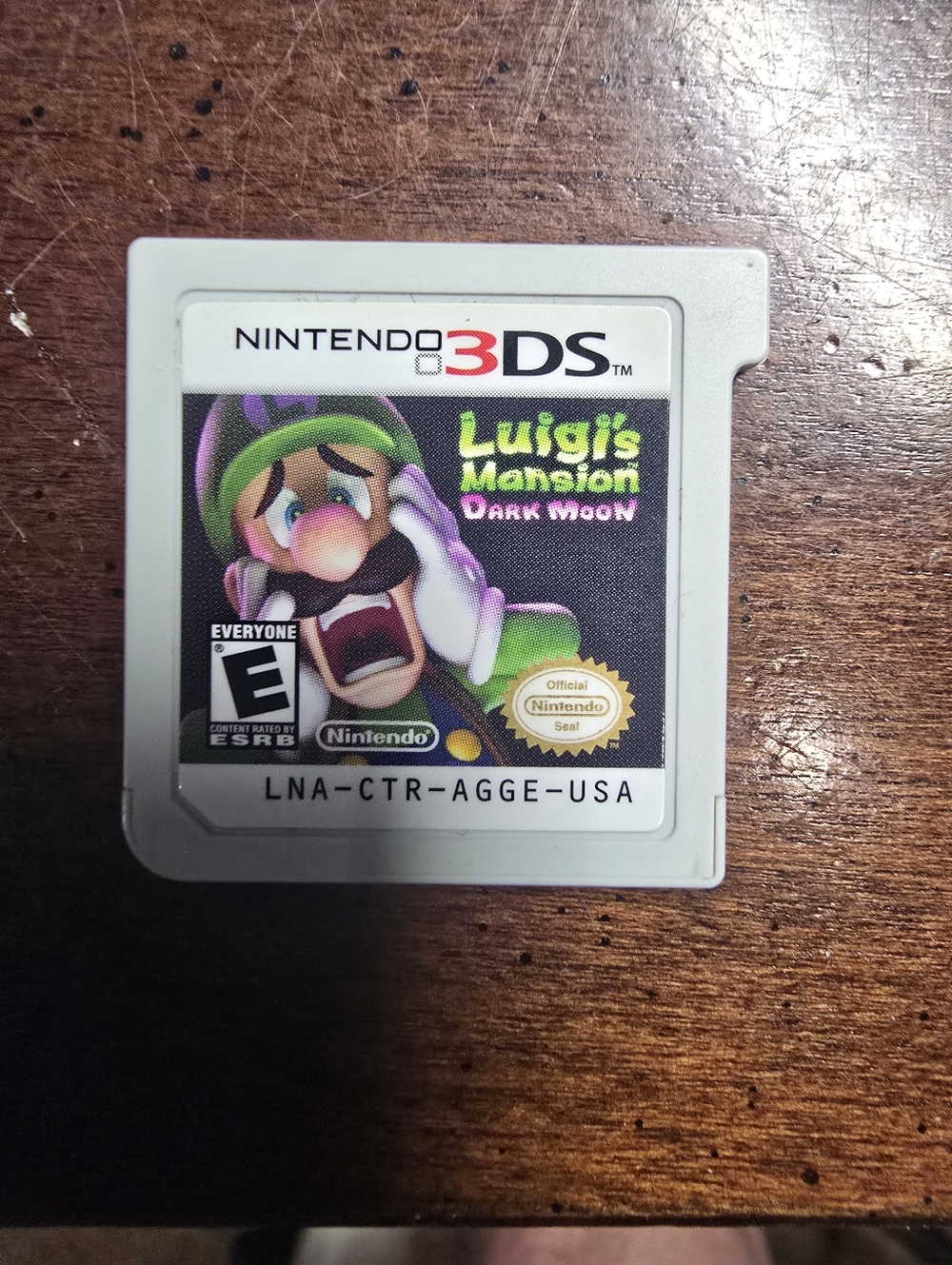 Nintendo 3DS Luigi's Mansion: Dark Moon Cartridge - White